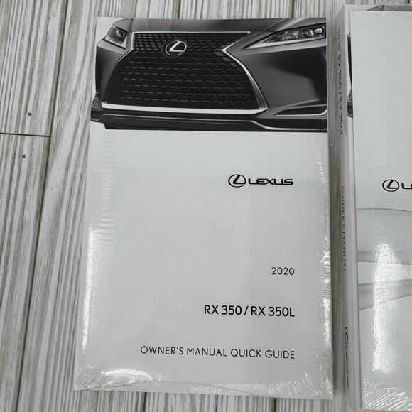 Lexus 2020 RX 350/RX 350L/RX 450H owner's manual OEM navigation E-manual NEW - Picture 4 of 7